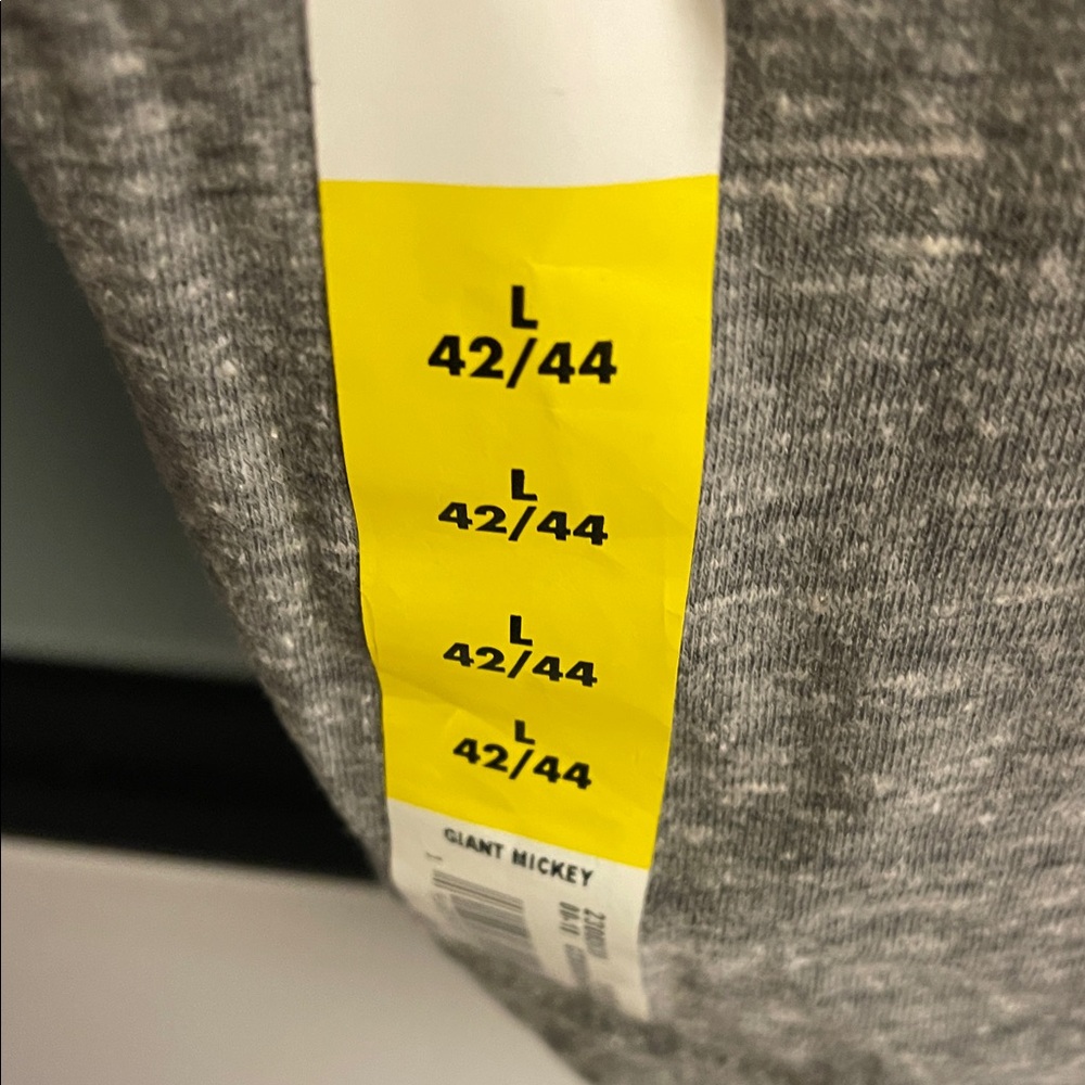 Disney Mickey Mouse Gray Tee Size Large………..#5 - Picture 3 of 3